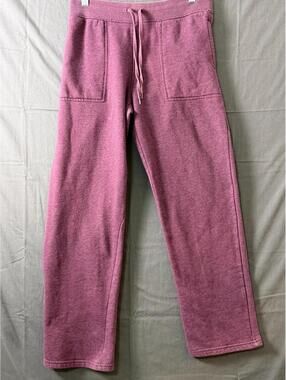 Laura Scott Petite Sweatpants MP Mauve Drawstring Pocket Lounge Pants